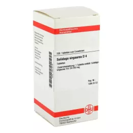 SOLIDAGO VIRGAUREA D 4 tablete, 200 kapsul