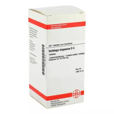 SOLIDAGO VIRGAUREA D 4 tablete, 200 kapsul