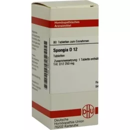 SPONGIA D 12 tablet, 80 kapsul