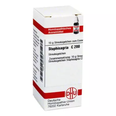 STAPHISAGRIA C 200 kroglic, 10 g
