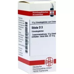 STICTA D 3 globule, 10 g