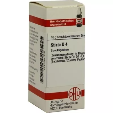 STICTA D 4 globule, 10 g