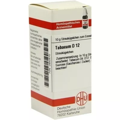 TABACUM D 12 kroglic, 10 g