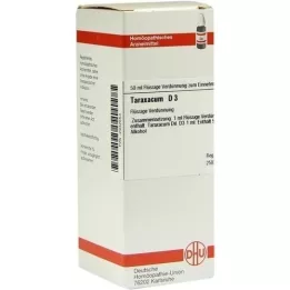 TARAXACUM Raztopina D 3, 50 ml