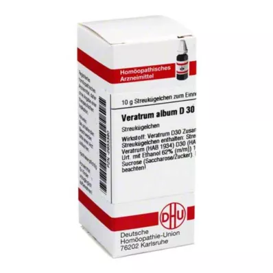 VERATRUM ALBUM D 30 kroglic, 10 g VERATRUM ALBUM D 30 kroglic, 10 g
