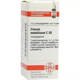 ZINCUM METALLICUM C 30 kroglic, 10 g