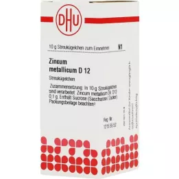 ZINCUM METALLICUM D 12 kroglic, 10 g