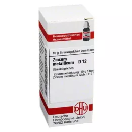ZINCUM METALLICUM D 12 kroglic, 10 g