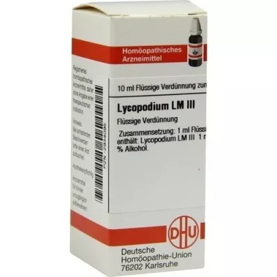 LYCOPODIUM LM III Razredčenje, 10 ml