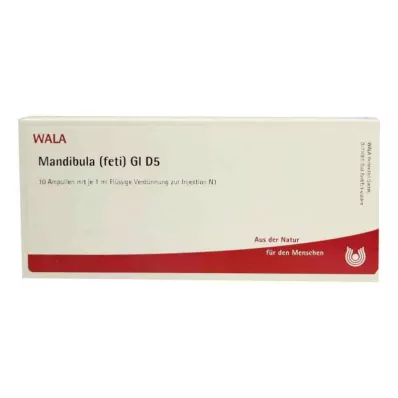 MANDIBULA feti GL D 5 ampul, 10X1 ml MANDIBULA feti GL D 5 ampul, 10X1 ml