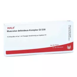MUSCULUS DELTOIDEUS Kompleks GL D 30 ampul, 10X1 ml