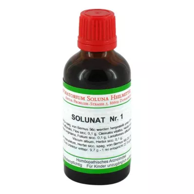 SOLUNAT Kapljice št. 1, 50 ml