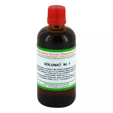 SOLUNAT Kapljice št. 1, 100 ml SOLUNAT Kapljice št. 1, 100 ml