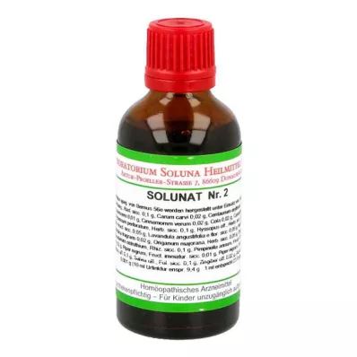 SOLUNAT Kapljice št. 2, 50 ml
