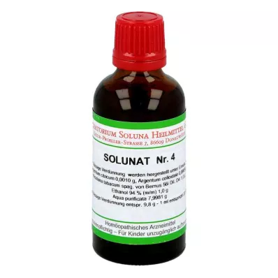 SOLUNAT Kapljice št. 4, 50 ml