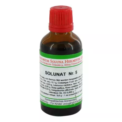 SOLUNAT Kapljice št. 5, 50 ml SOLUNAT Kapljice št. 5, 50 ml