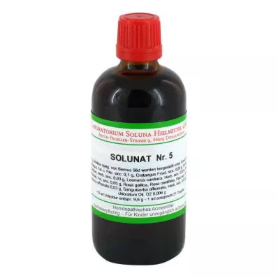 SOLUNAT Kapljice št. 5, 100 ml SOLUNAT Kapljice št. 5, 100 ml