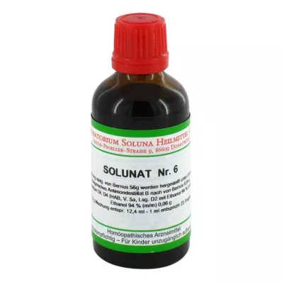 SOLUNAT Kapljice št. 6, 50 ml SOLUNAT Kapljice št. 6, 50 ml