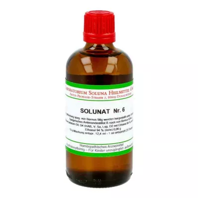 SOLUNAT Kapljice št. 6, 100 ml SOLUNAT Kapljice št. 6, 100 ml