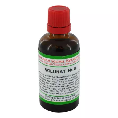 SOLUNAT Kapljice št. 8, 50 ml