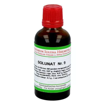 SOLUNAT Kapljice št. 9, 50 ml