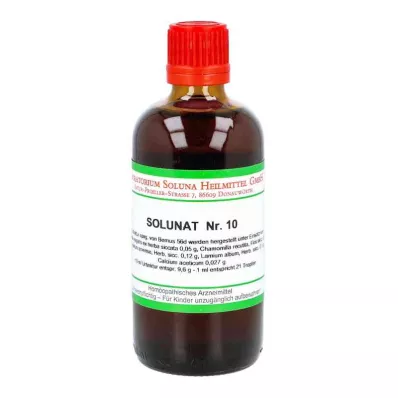 SOLUNAT Kapljice št. 10, 100 ml