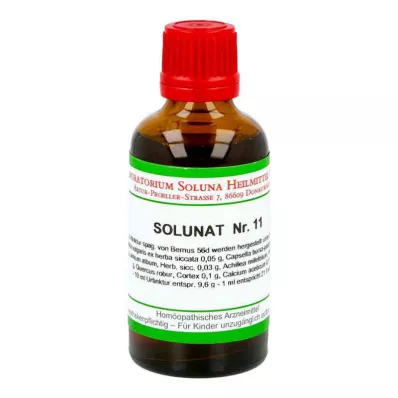 SOLUNAT Kapljice št. 11, 50 ml