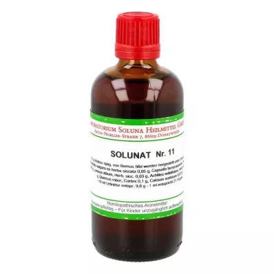 SOLUNAT Kapljice št. 11, 100 ml