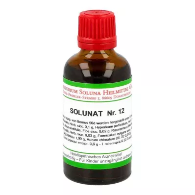 SOLUNAT Kapljice št. 12, 50 ml