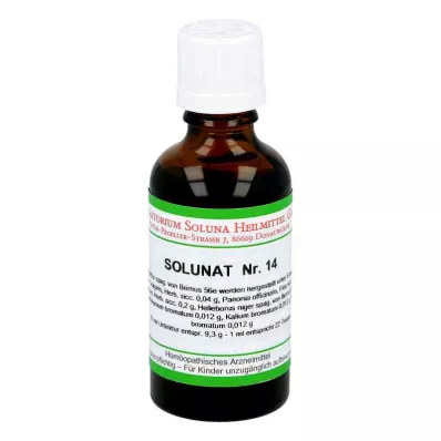 SOLUNAT Kapljice št. 14, 50 ml