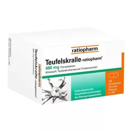 TEUFELSKRALLE-RATIOPHARM Filmsko obložene tablete, 100 kosov
