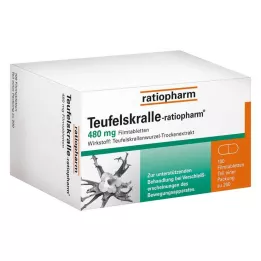 TEUFELSKRALLE-RATIOPHARM Filmsko obložene tablete, 200 kosov