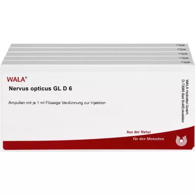 NERVUS OPTICUS GL D 6 ampul, 50X1 ml