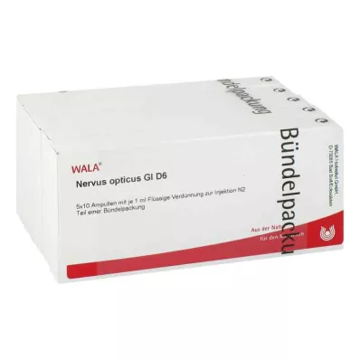 NERVUS OPTICUS GL D 6 ampul, 50X1 ml NERVUS OPTICUS GL D 6 ampul, 50X1 ml