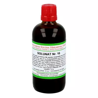SOLUNAT Kapljice št. 16, 100 ml