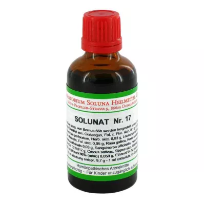 SOLUNAT Kapljice št. 17, 50 ml