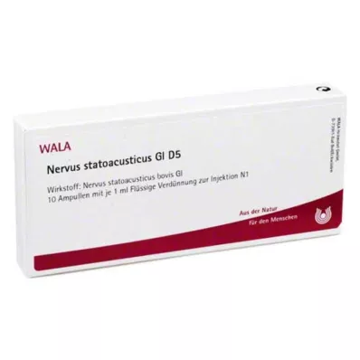 NERVUS STATOACUSTICUS GL D 5 ampul, 10X1 ml NERVUS STATOACUSTICUS GL D 5 ampul, 10X1 ml