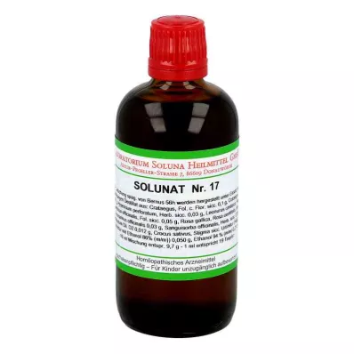 SOLUNAT Kapljice št. 17, 100 ml