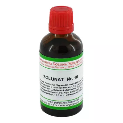 SOLUNAT Kapljice št. 18, 50 ml