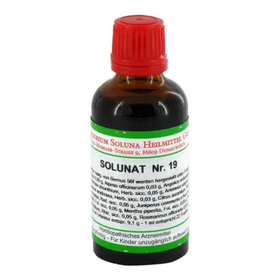 SOLUNAT Kapljice št. 19, 50 ml