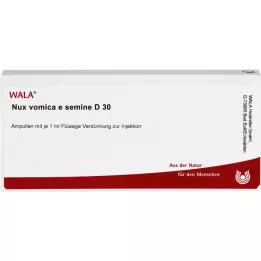 NUX VOMICA E semine D 30 ampul, 10X1 ml