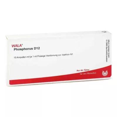 PHOSPHORUS D 12 ampul, 10X1 ml PHOSPHORUS D 12 ampul, 10X1 ml