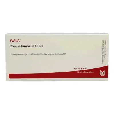PLEXUS LUMBALIS GL D 8 ampul, 10X1 ml