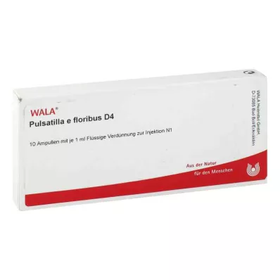 PULSATILLA E floribus D 4 ampule, 10X1 ml PULSATILLA E floribus D 4 ampule, 10X1 ml