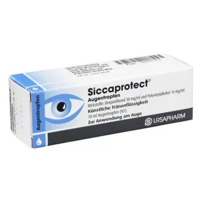 SICCAPROTECT Kapljice za oči, 10 ml