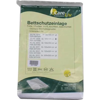 BETTSCHUTZEINLAGE Frotirna brisača 100x140 cm, 1 kos