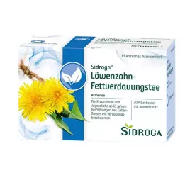 SIDROGA Filtrirna vrečka za regratov čaj, 20X1,5 g