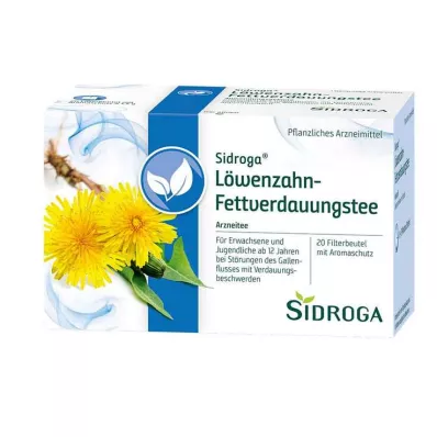 SIDROGA Filtrirna vrečka za regratov čaj, 20X1,5 g SIDROGA Filtrirna vrečka za regratov čaj, 20X1,5 g