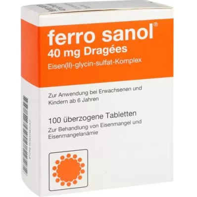 FERRO SANOL obložene tablete, 100 kosov