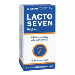 LACTO SEVEN Tablete, 20 kosov